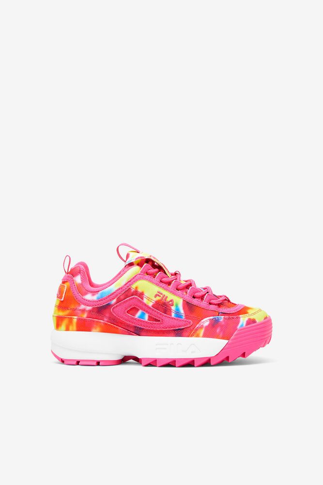 Fila Tenisky Detske Disruptor 2 Tie Dye Ruzove - QUFYO2637